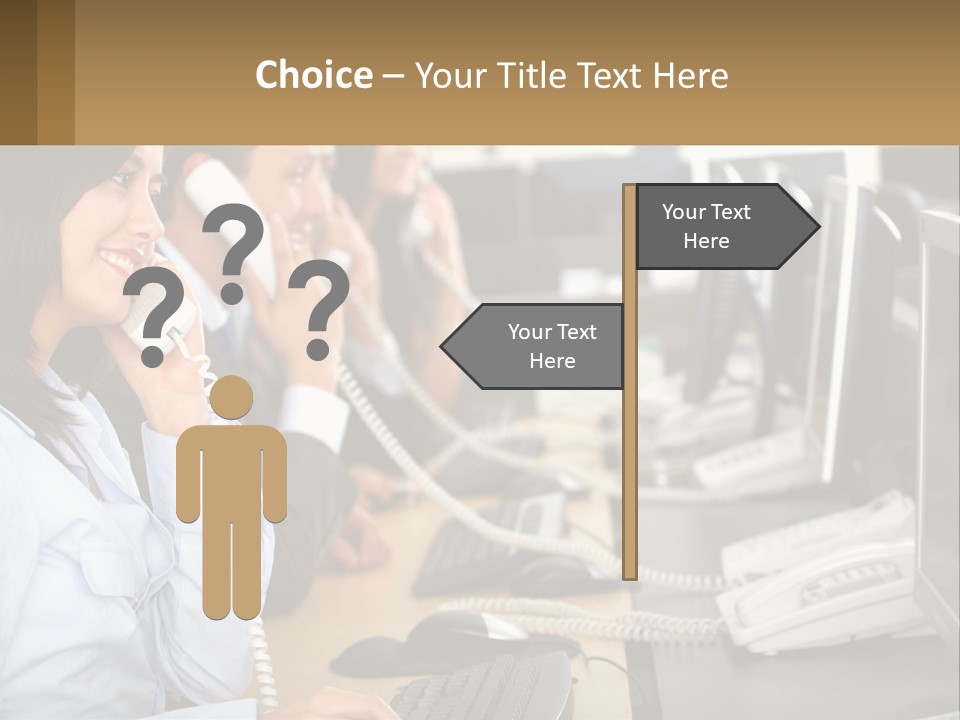 Holding Background Purchase PowerPoint Template