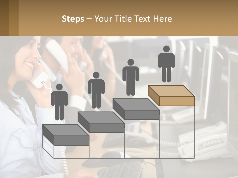 Holding Background Purchase PowerPoint Template