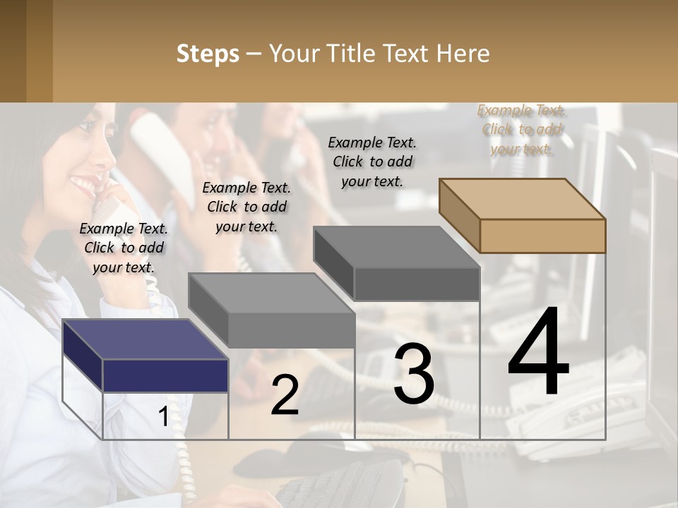 Holding Background Purchase PowerPoint Template