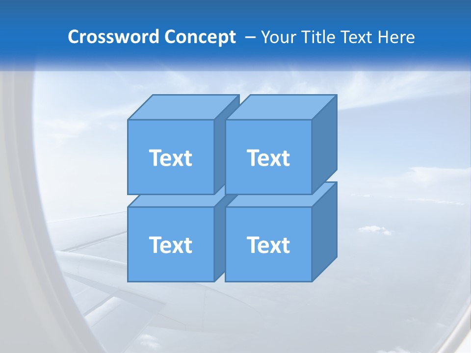 Man Lawn House PowerPoint Template