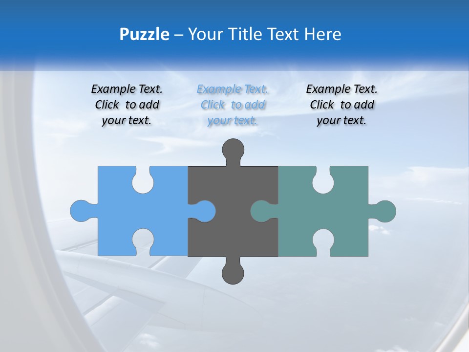 Man Lawn House PowerPoint Template