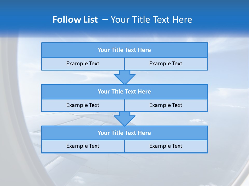 Man Lawn House PowerPoint Template