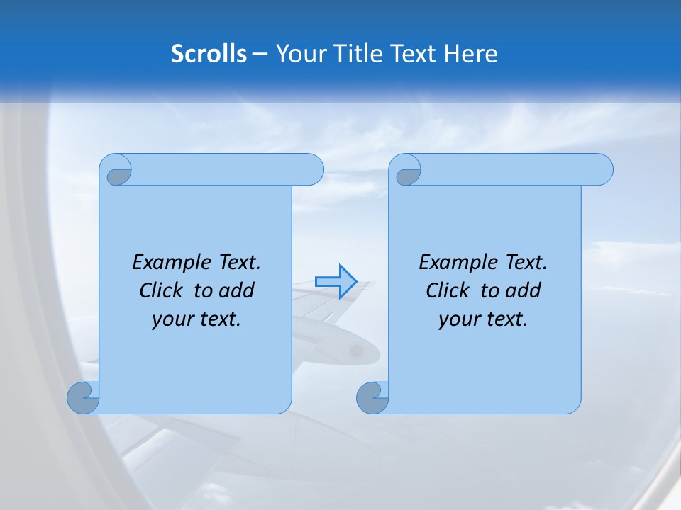 Man Lawn House PowerPoint Template