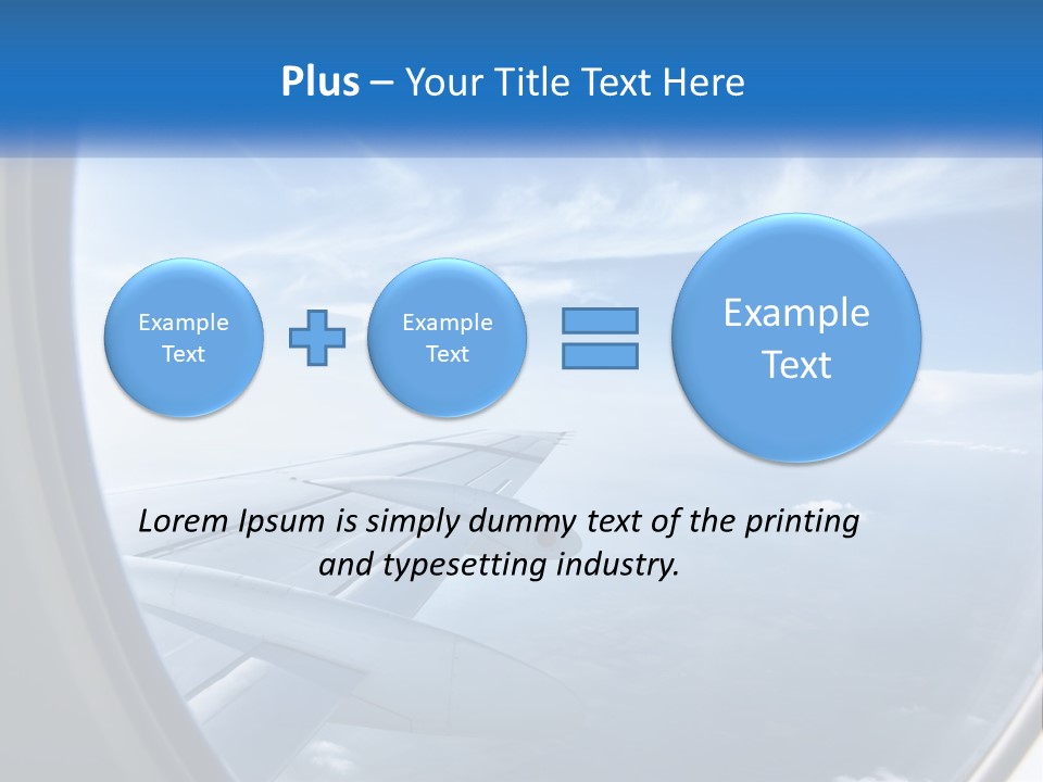 Man Lawn House PowerPoint Template