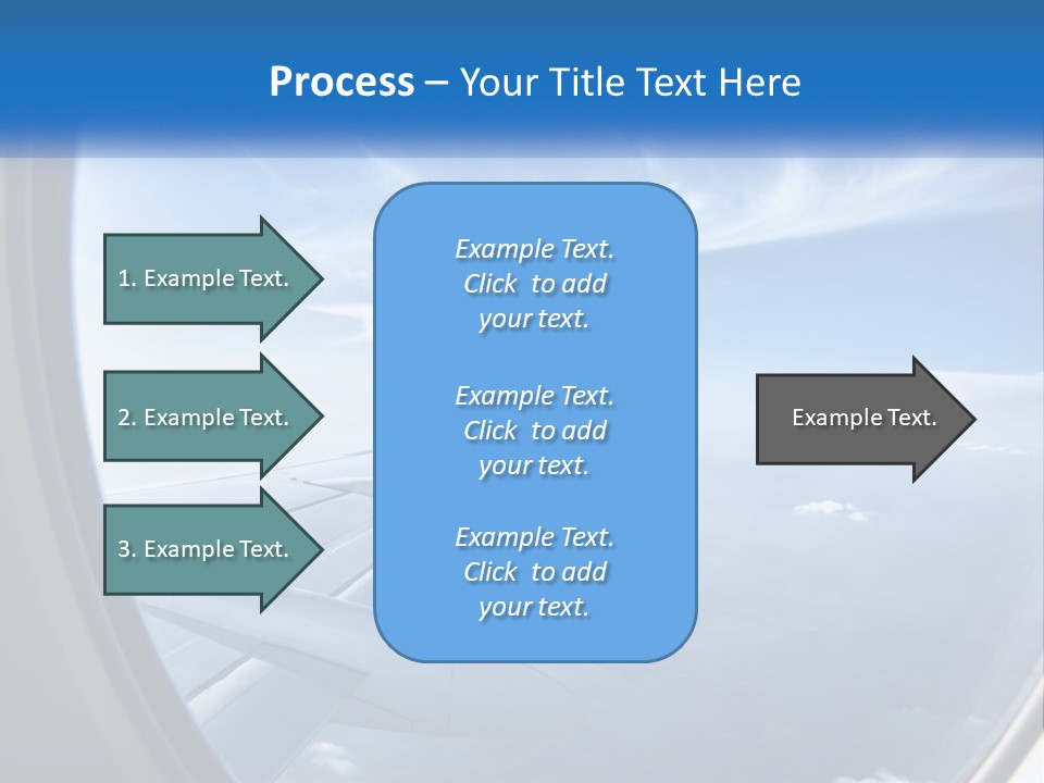 Man Lawn House PowerPoint Template