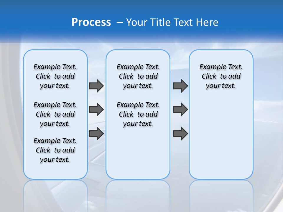 Man Lawn House PowerPoint Template