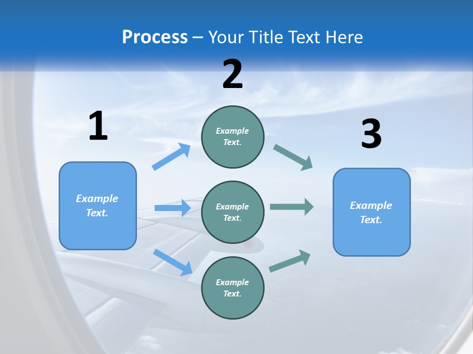 Man Lawn House PowerPoint Template