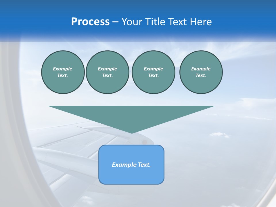 Man Lawn House PowerPoint Template