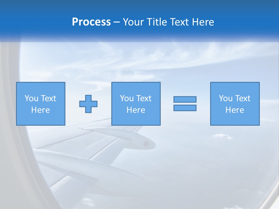 Man Lawn House PowerPoint Template