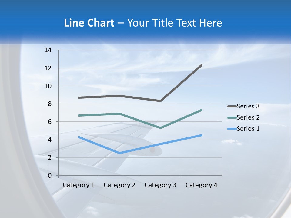 Man Lawn House PowerPoint Template