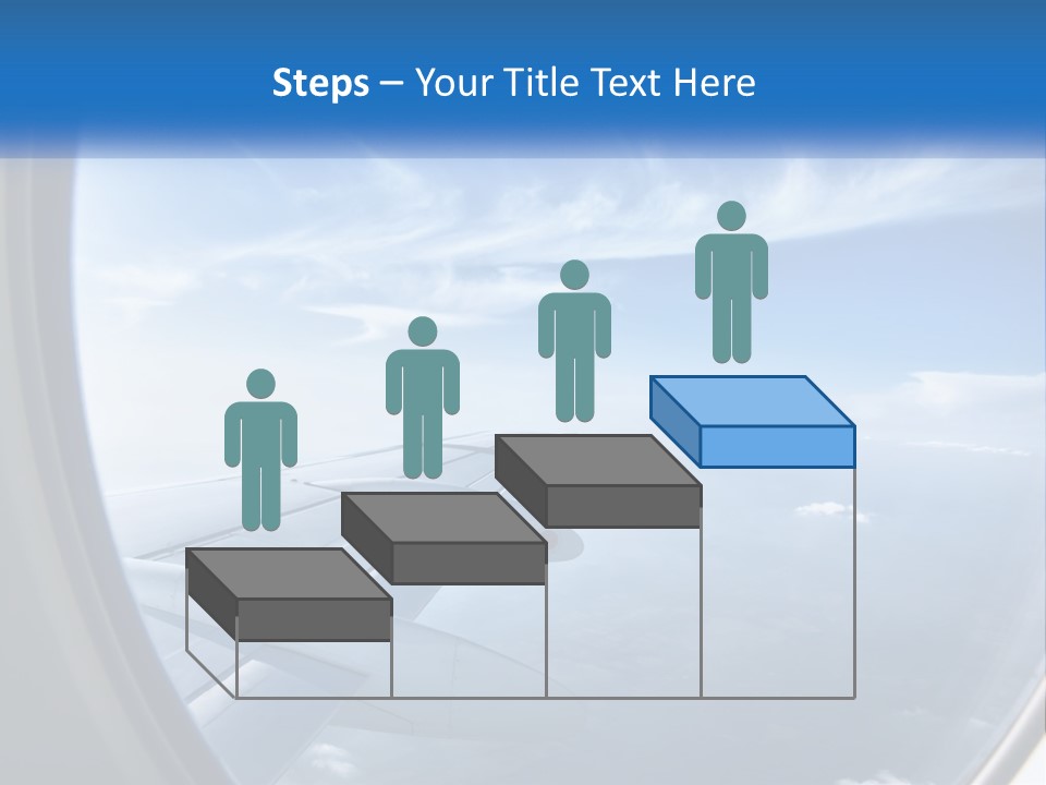 Man Lawn House PowerPoint Template