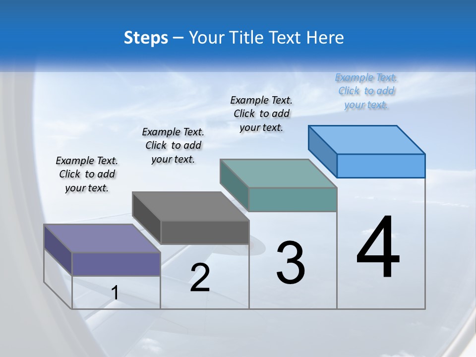 Man Lawn House PowerPoint Template