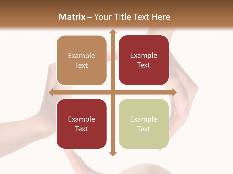 Property Human Hand Green PowerPoint Template