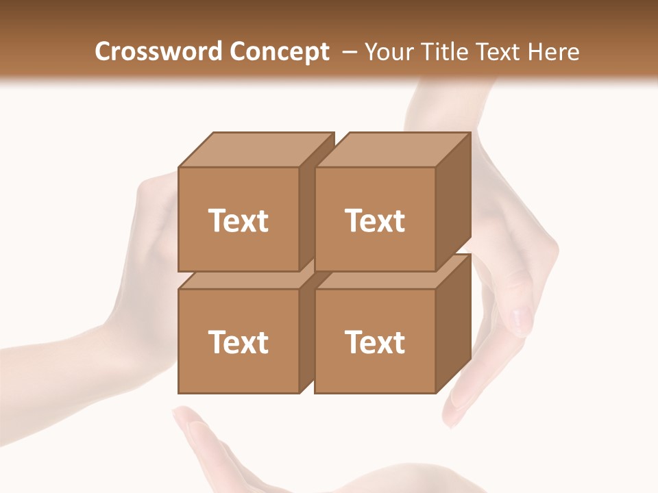 Property Human Hand Green PowerPoint Template