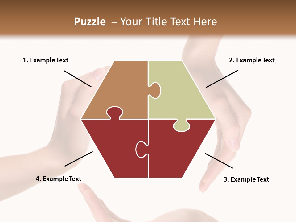 Property Human Hand Green PowerPoint Template
