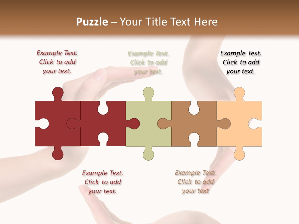 Property Human Hand Green PowerPoint Template