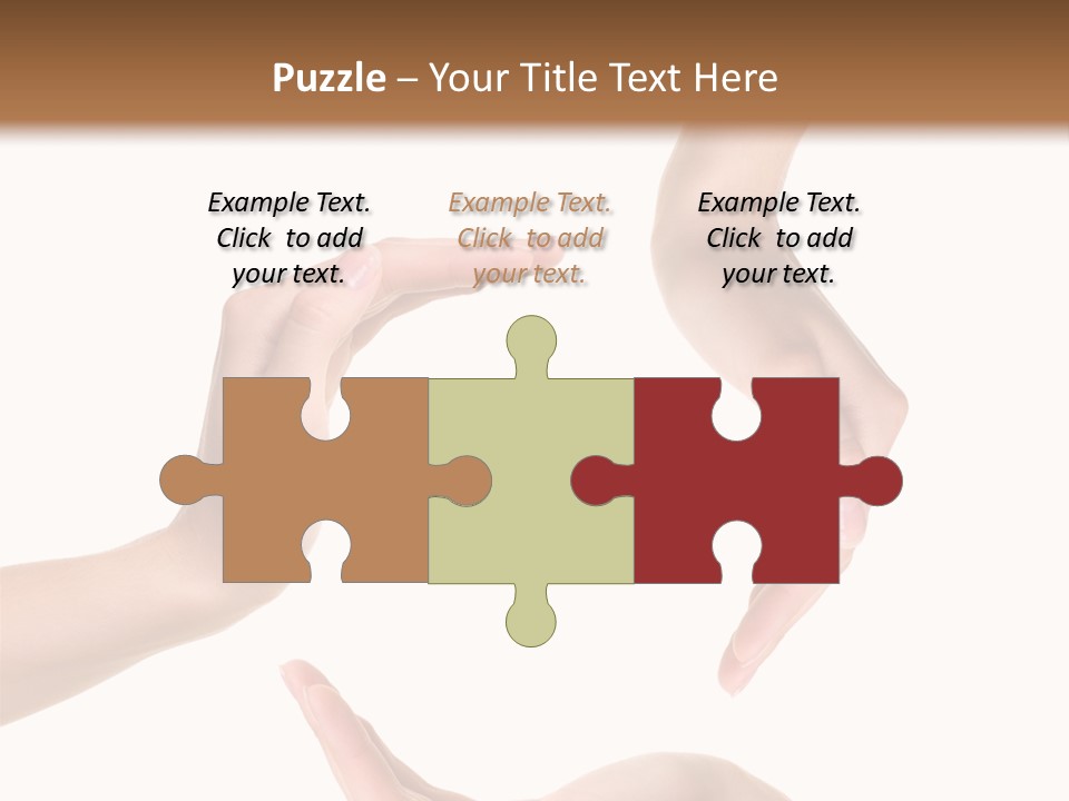 Property Human Hand Green PowerPoint Template