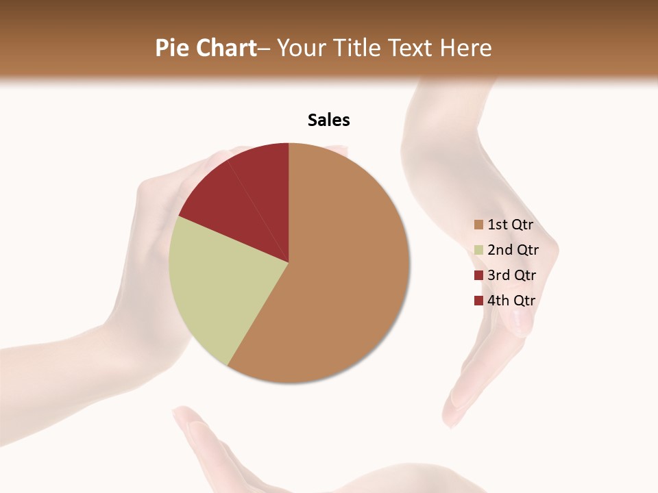 Property Human Hand Green PowerPoint Template