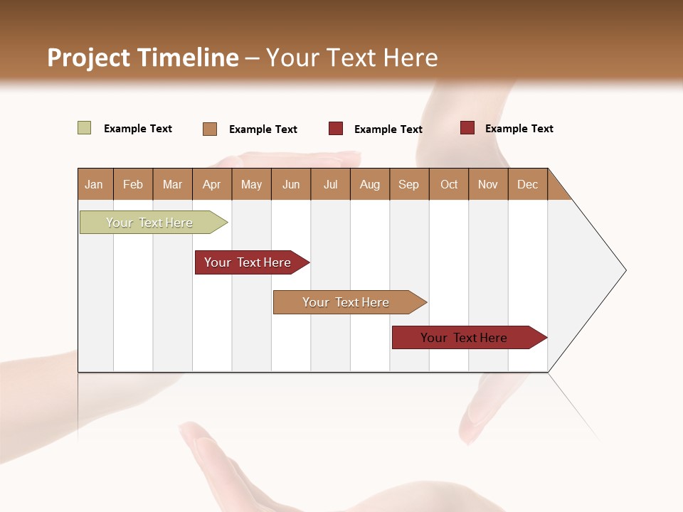Property Human Hand Green PowerPoint Template