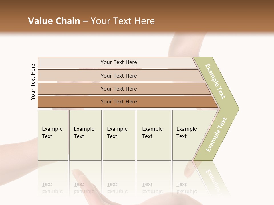 Property Human Hand Green PowerPoint Template