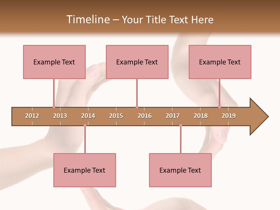 Property Human Hand Green PowerPoint Template