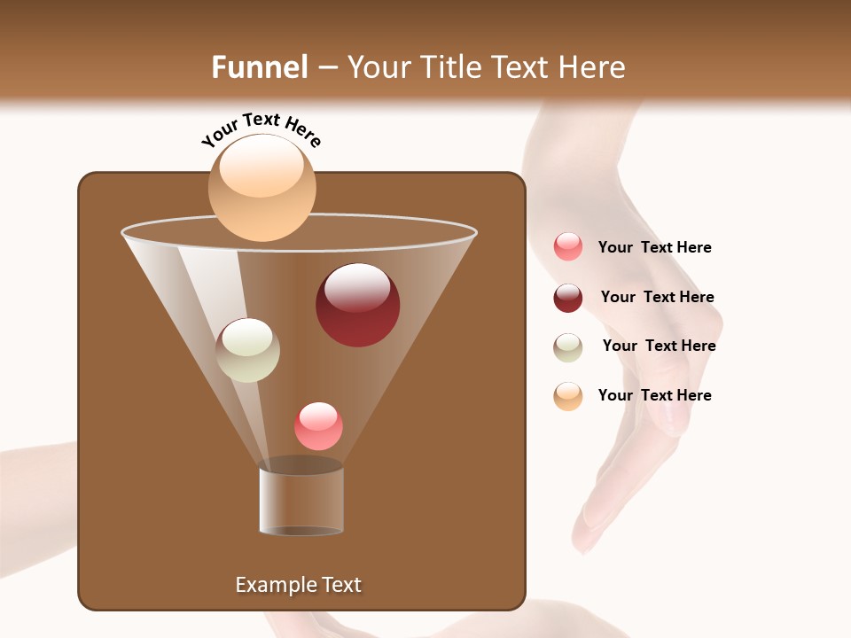 Property Human Hand Green PowerPoint Template