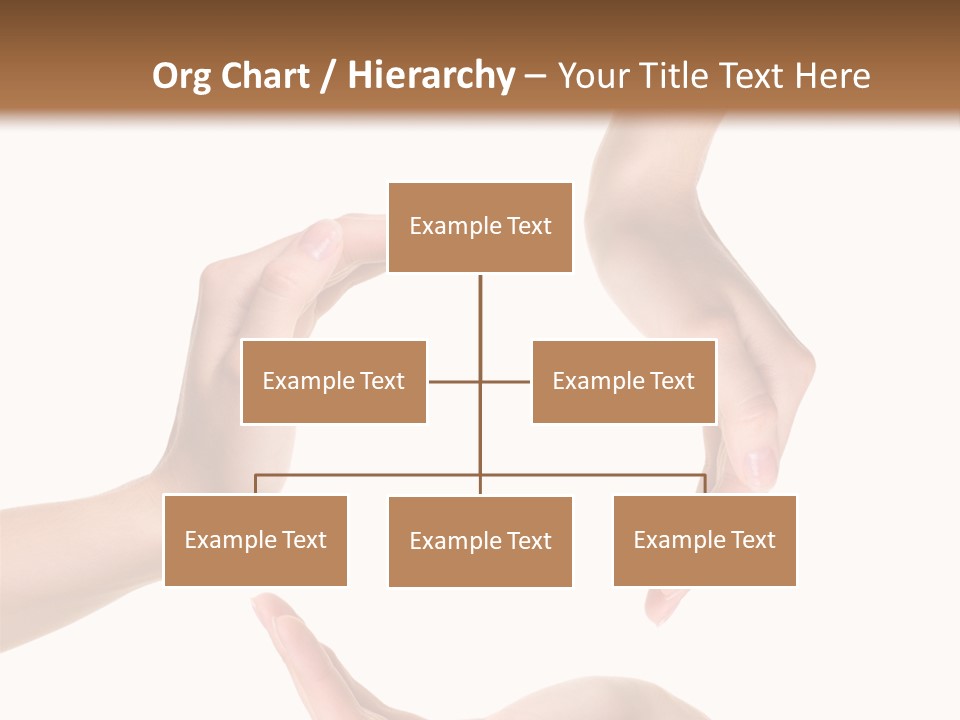 Property Human Hand Green PowerPoint Template