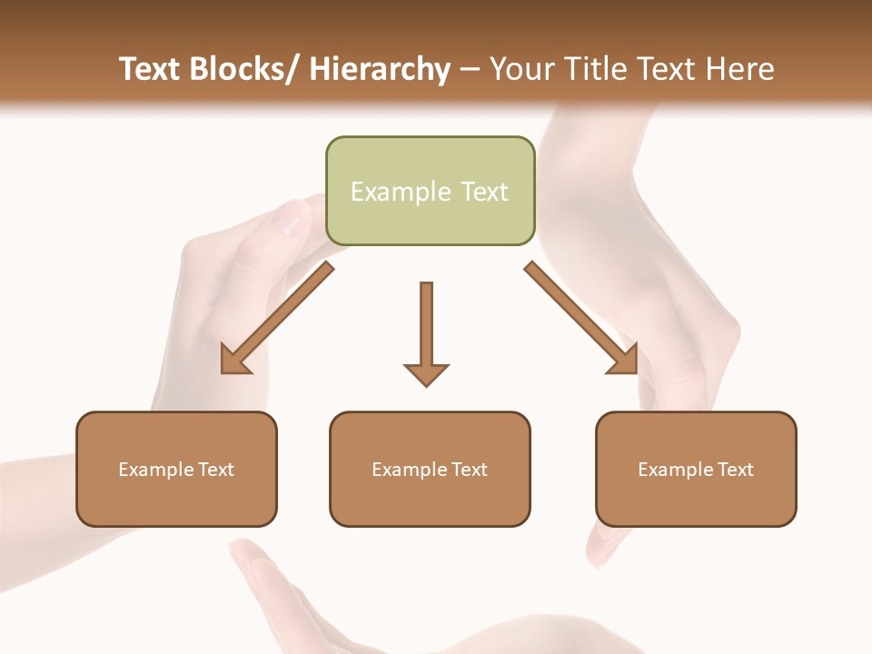 Property Human Hand Green PowerPoint Template