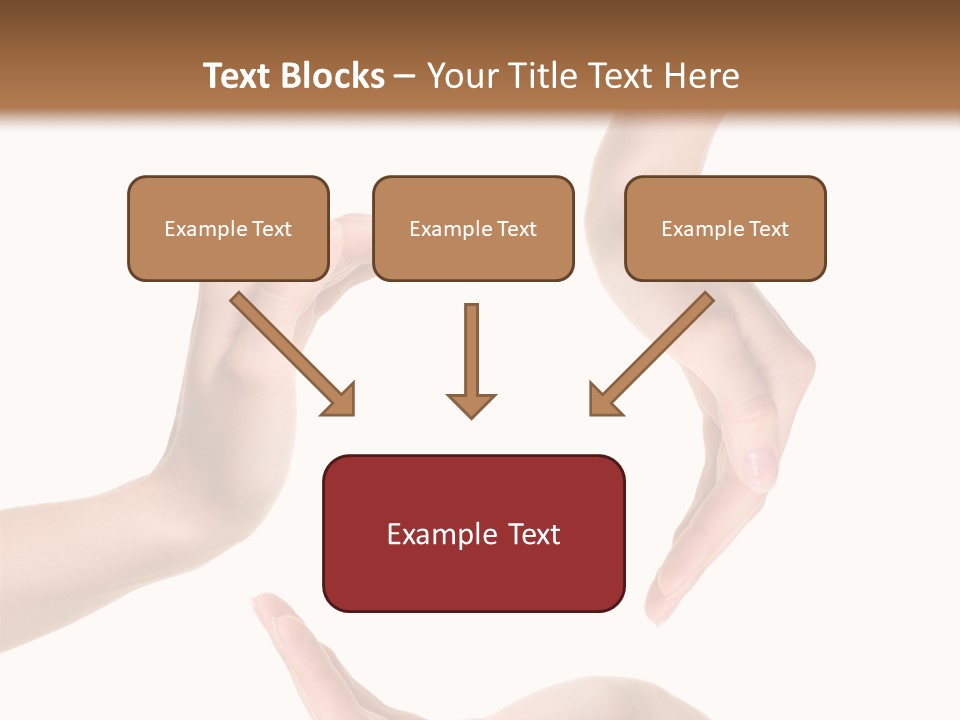 Property Human Hand Green PowerPoint Template