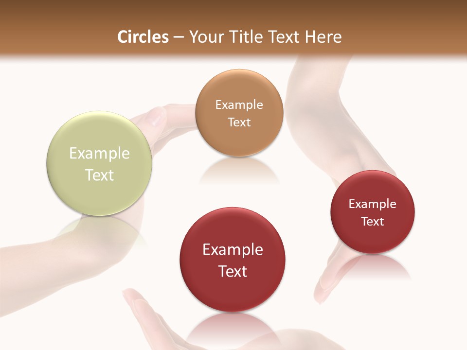 Property Human Hand Green PowerPoint Template