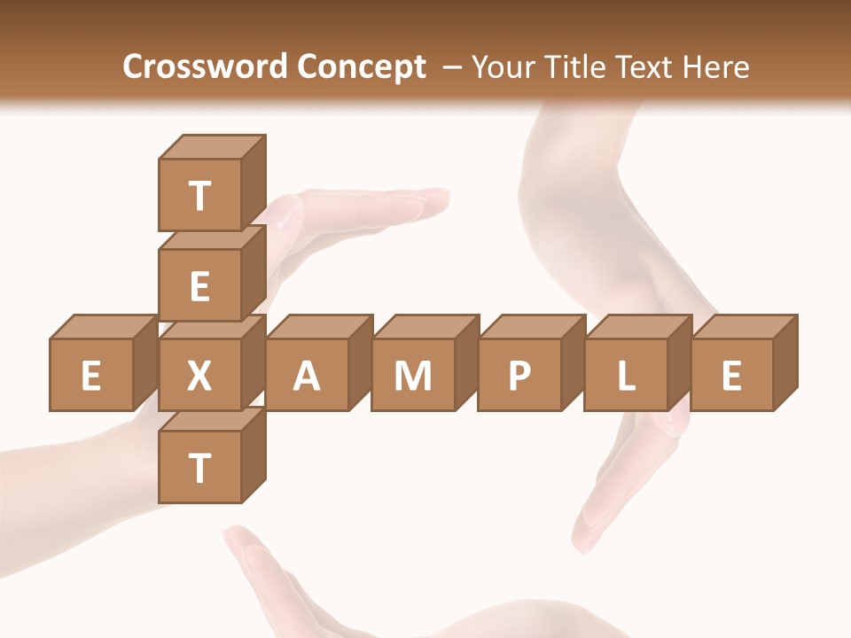 Property Human Hand Green PowerPoint Template