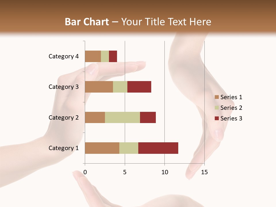 Property Human Hand Green PowerPoint Template