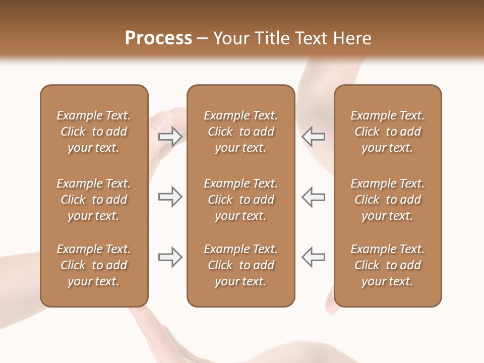 Property Human Hand Green PowerPoint Template