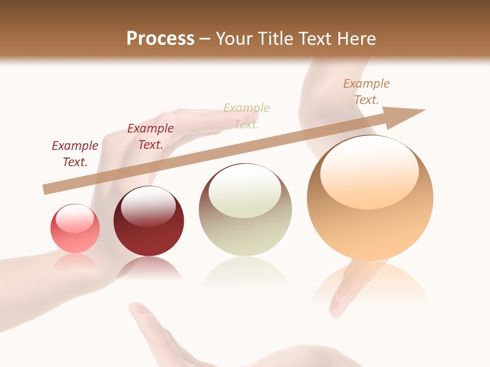 Property Human Hand Green PowerPoint Template