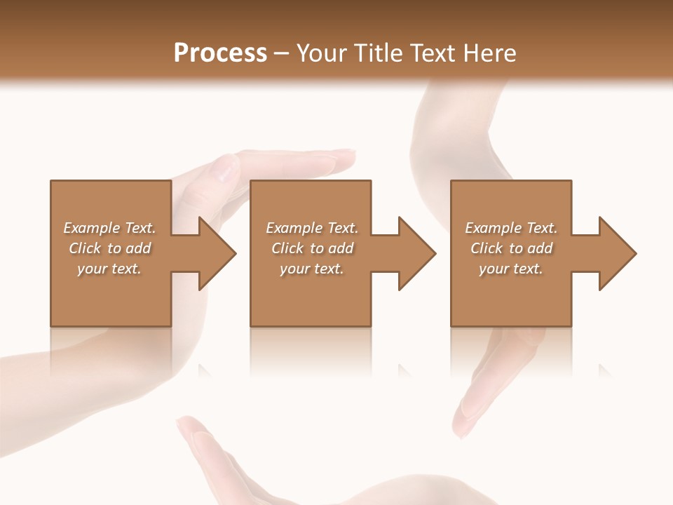 Property Human Hand Green PowerPoint Template