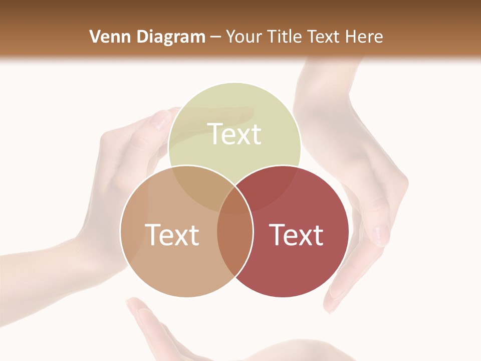 Property Human Hand Green PowerPoint Template