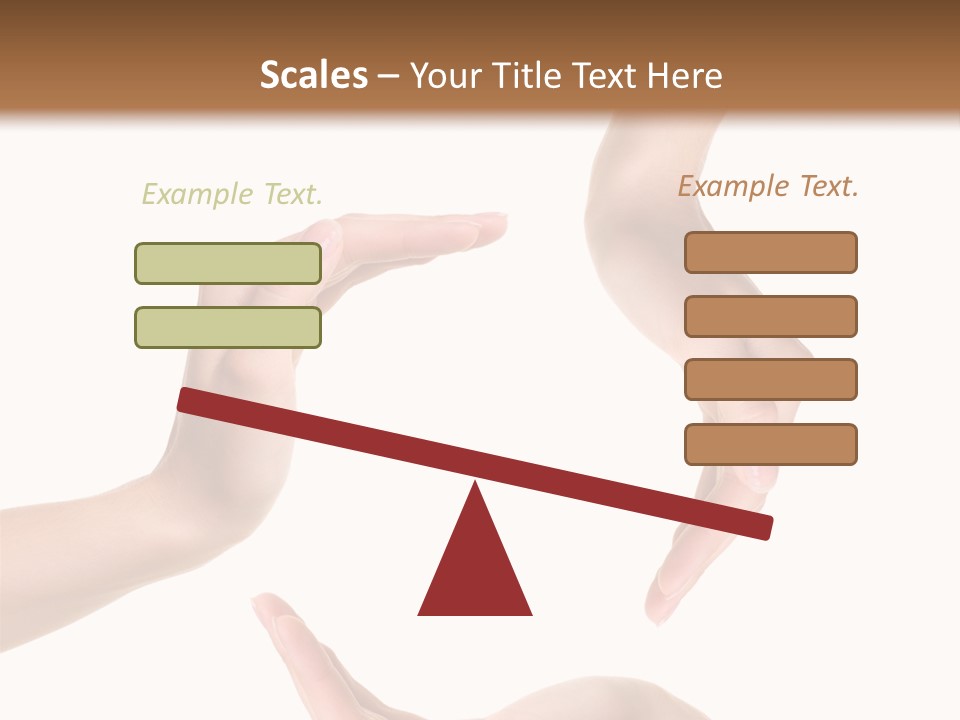 Property Human Hand Green PowerPoint Template
