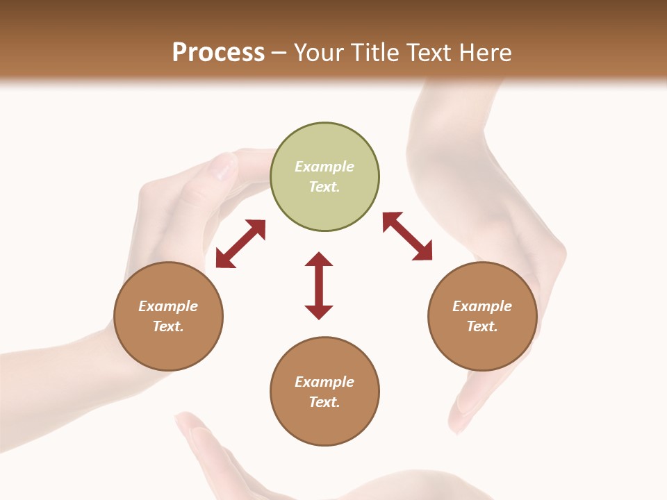 Property Human Hand Green PowerPoint Template