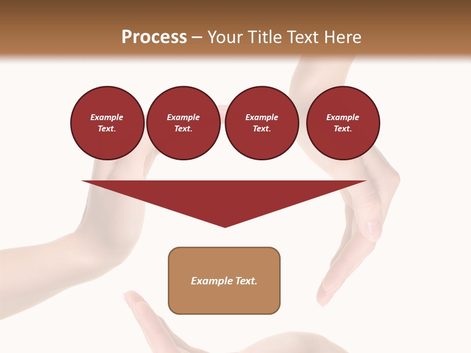 Property Human Hand Green PowerPoint Template