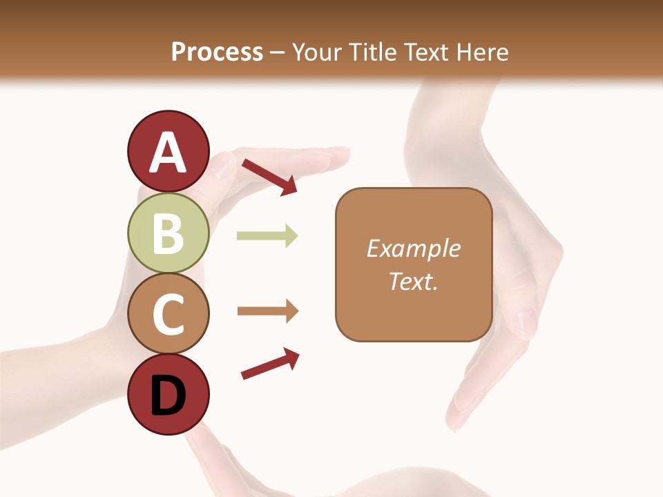 Property Human Hand Green PowerPoint Template
