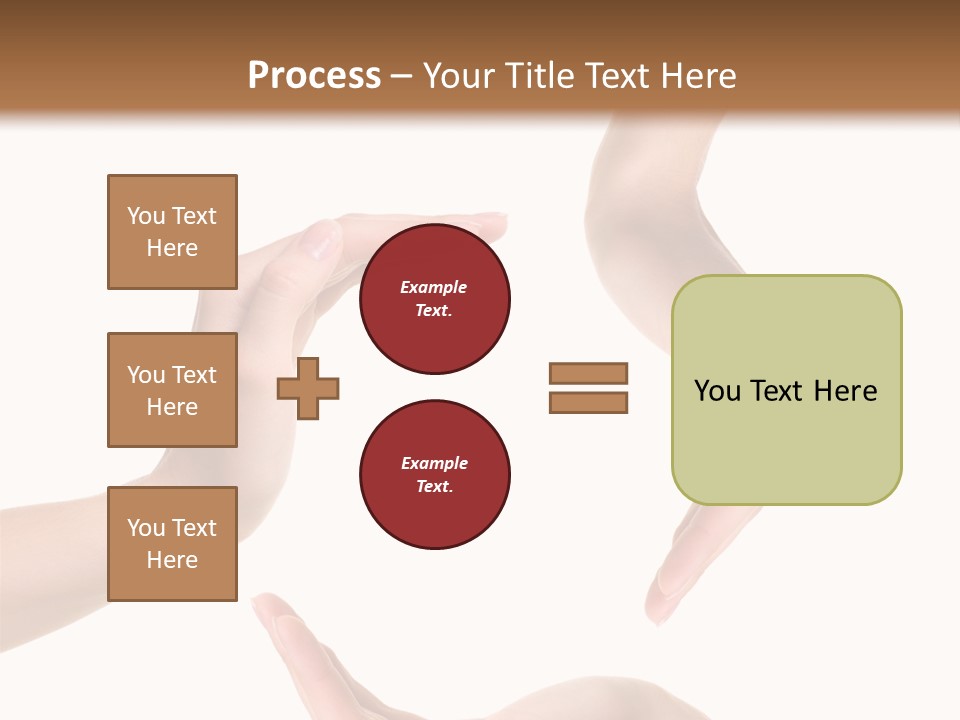 Property Human Hand Green PowerPoint Template