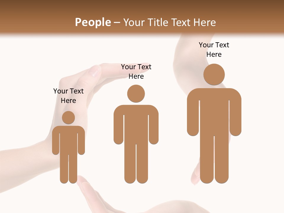 Property Human Hand Green PowerPoint Template