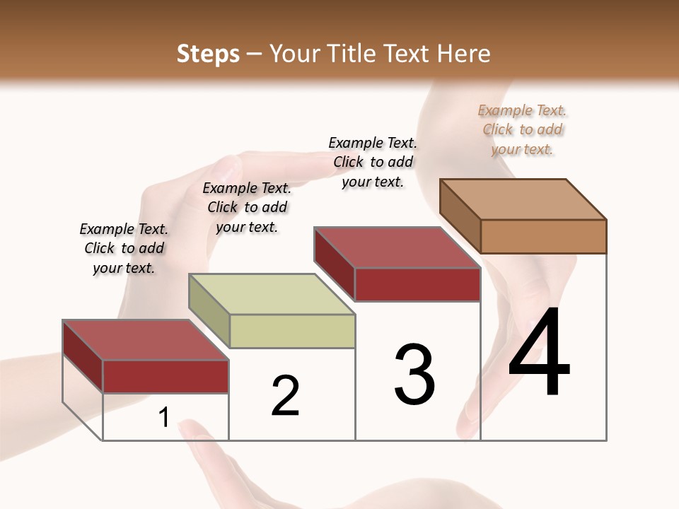 Property Human Hand Green PowerPoint Template