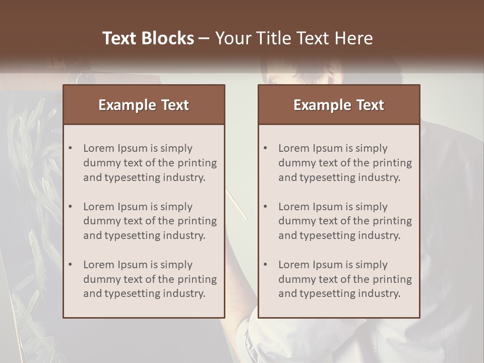 Investment Build Nature PowerPoint Template
