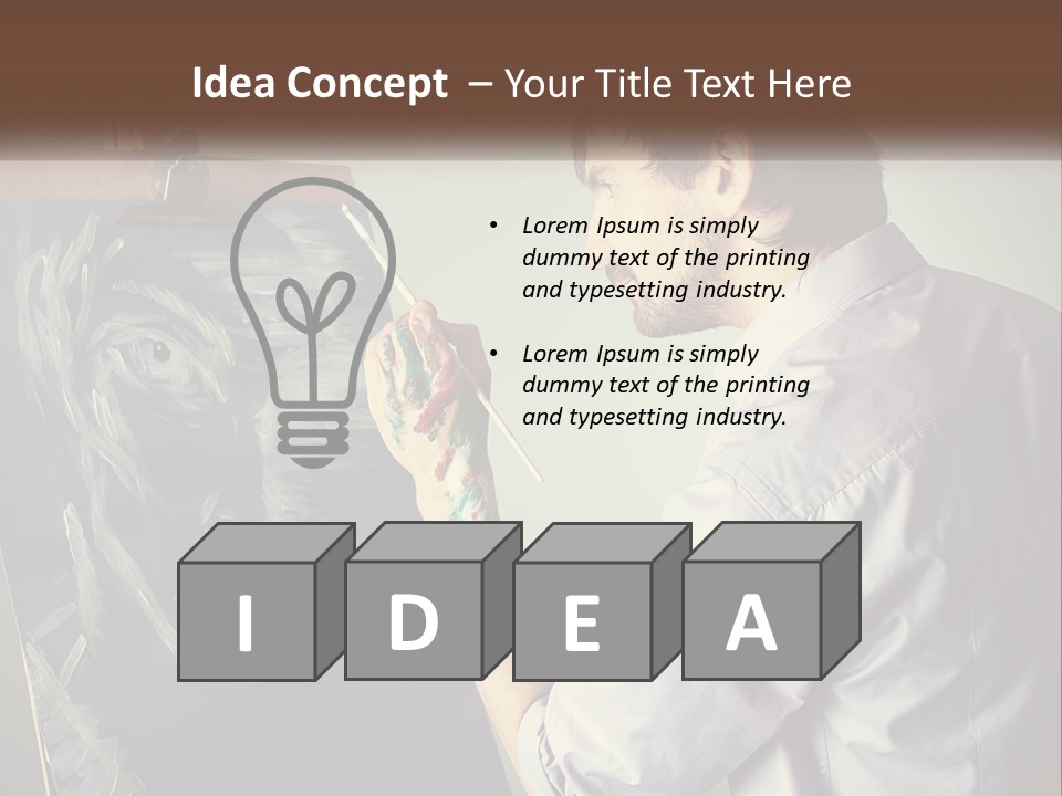 Investment Build Nature PowerPoint Template