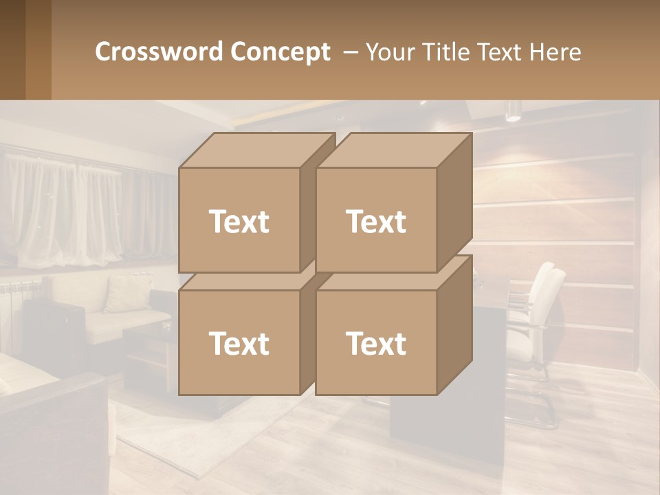 Lawn Home Construct PowerPoint Template