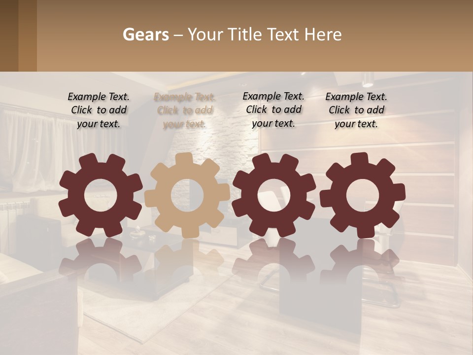 Lawn Home Construct PowerPoint Template