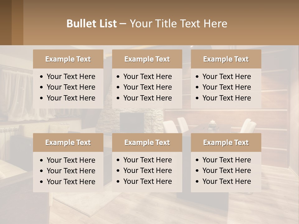 Lawn Home Construct PowerPoint Template