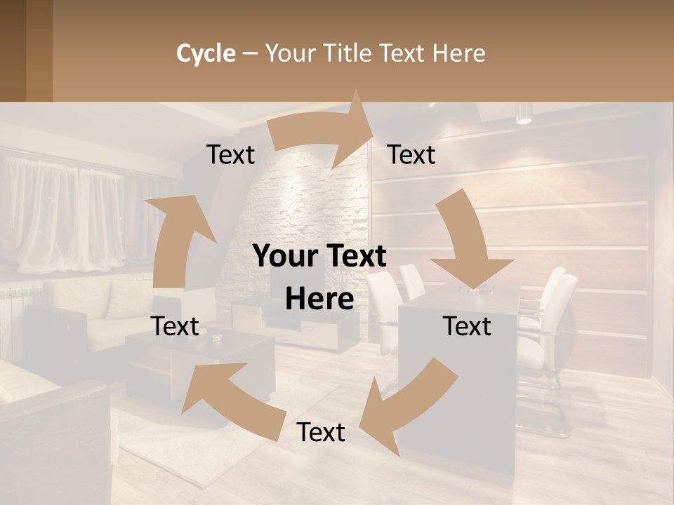 Lawn Home Construct PowerPoint Template
