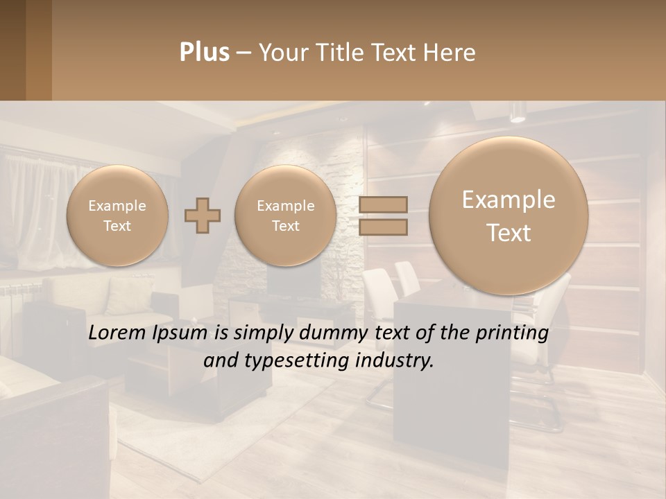 Lawn Home Construct PowerPoint Template